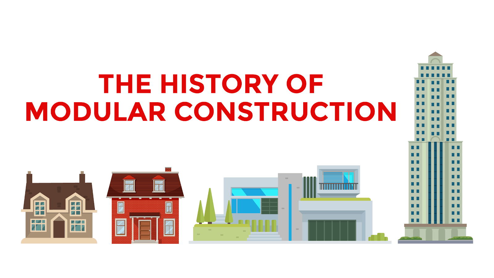 the history of modular construction with satellite shelters