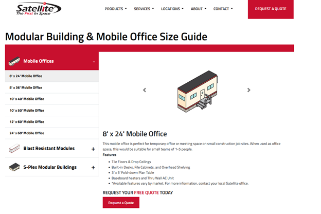 Finding the Right Size Portable Office Space