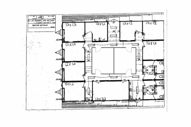 Mobile office floorplan.