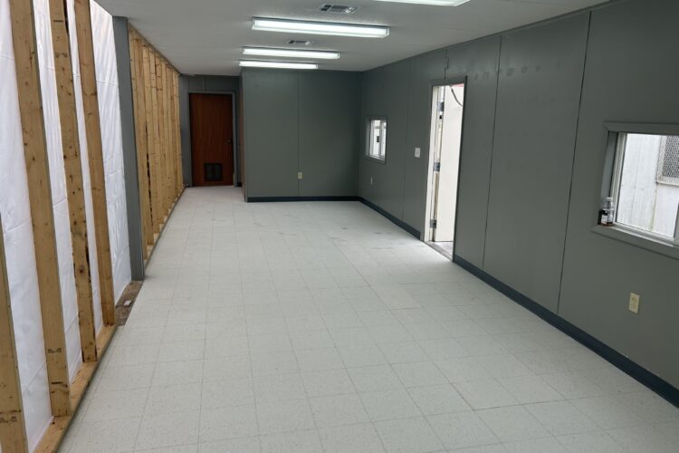 Modular Building Interior.