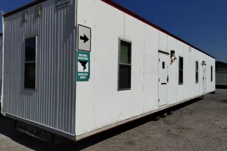 Modular Office Building Exterior.