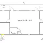 Modular Office Building Floorplan.