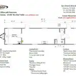 Mobile Office Floorplan.