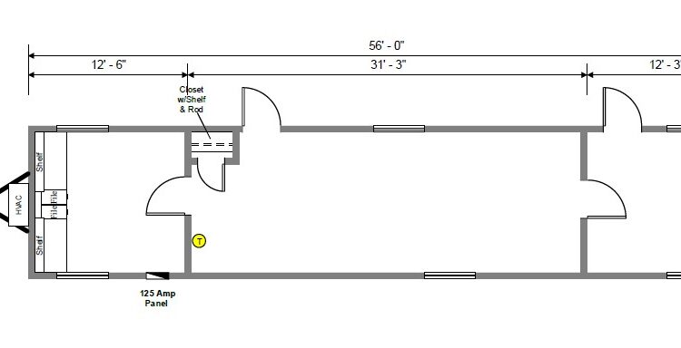 Mobile Office Floorplan.