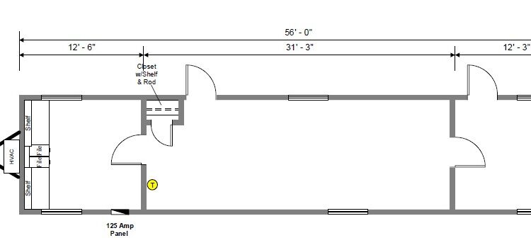 Mobile Office Floorplan.