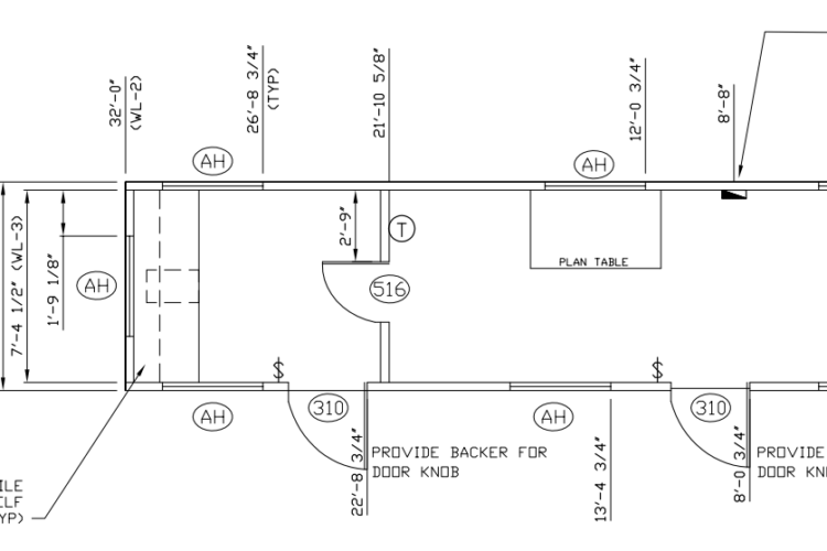 Mobile Office Floorplan.