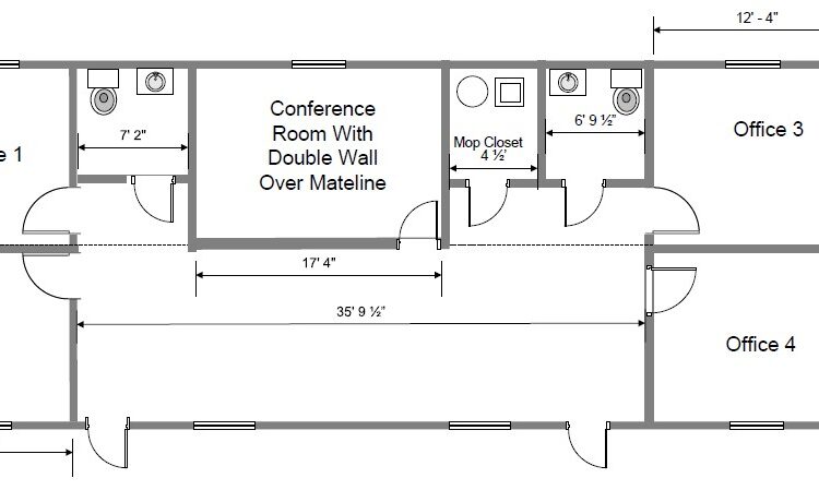 Modular Building Floorplan.