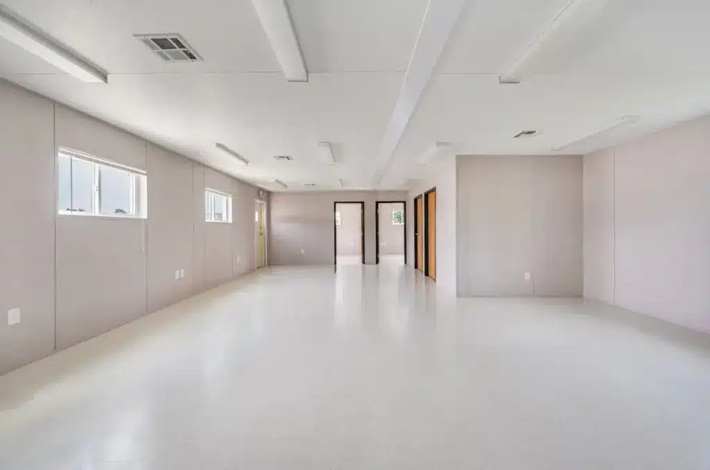 24 x 60 Mobile Office Interior.