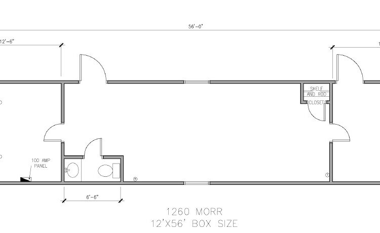 Mobile Office Floorplan.