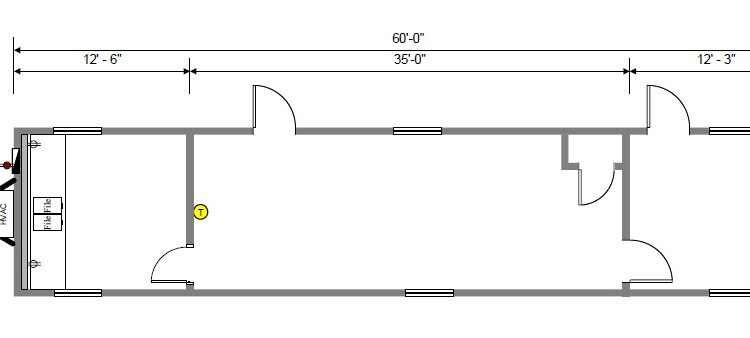 Mobile Office Floorplan.