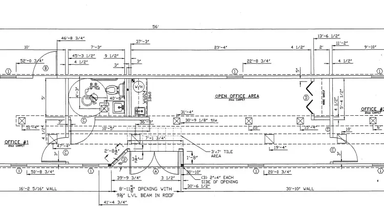 Mobile Office Floorplan.