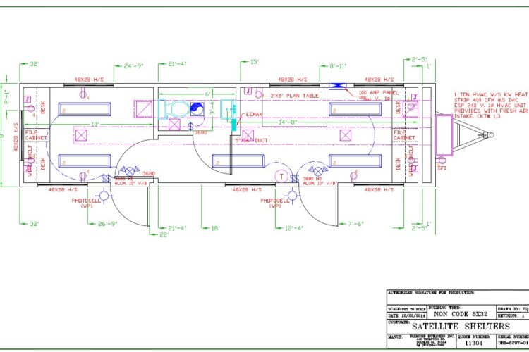 Mobile Office Floorplan