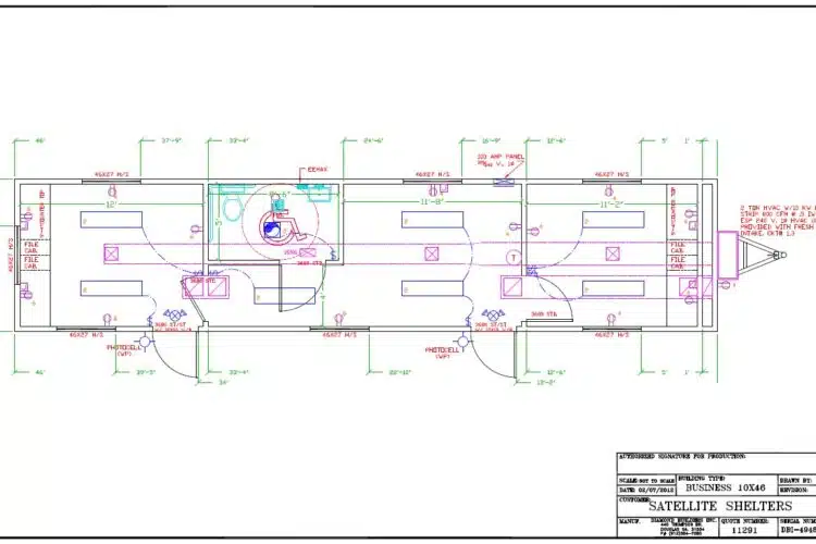 Mobile Office Floorplan