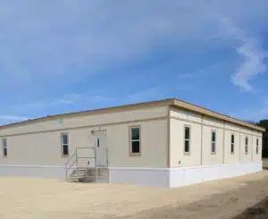 S-Plex Mobile Office with stairs.