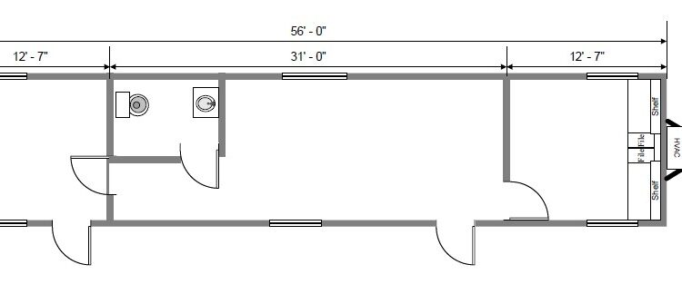 Mobile Office Floorplan