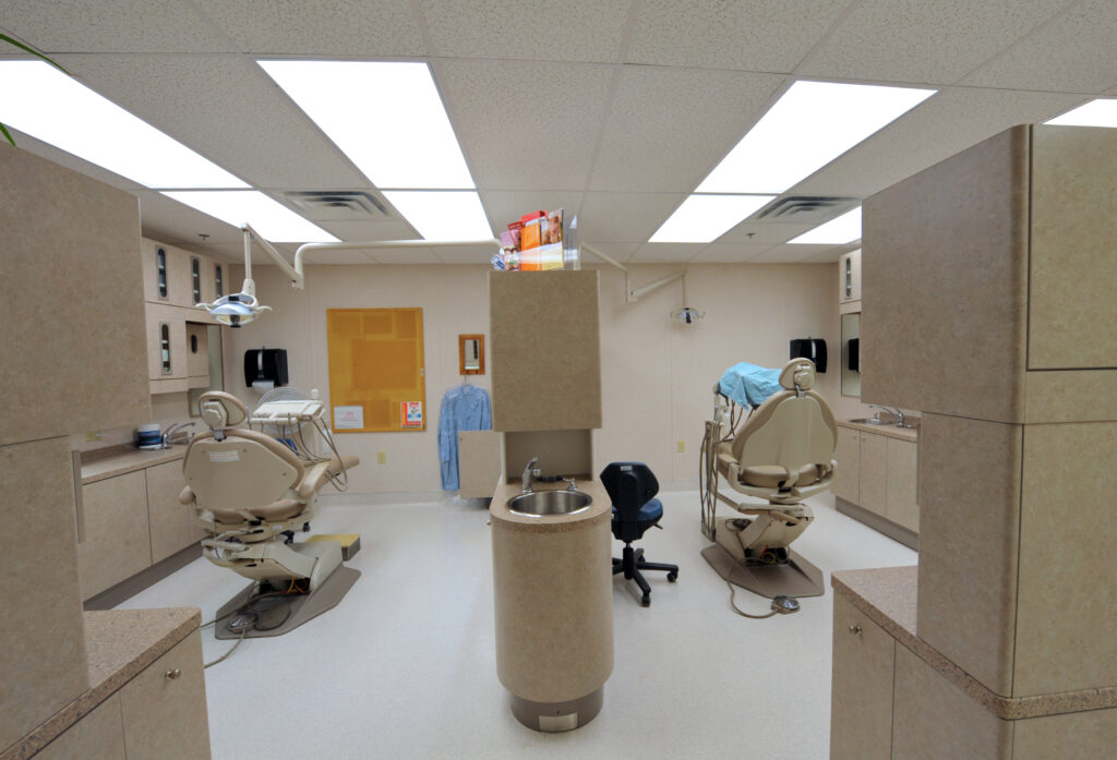 Fort Caron Dental Clinic Inside Office.