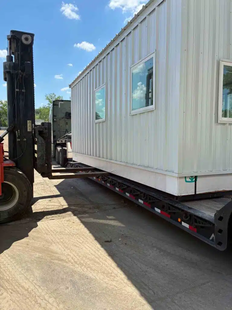 Skid-Mounted office.