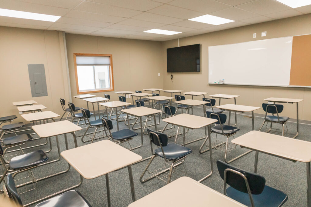 Education-Government-Industry interior mobile room