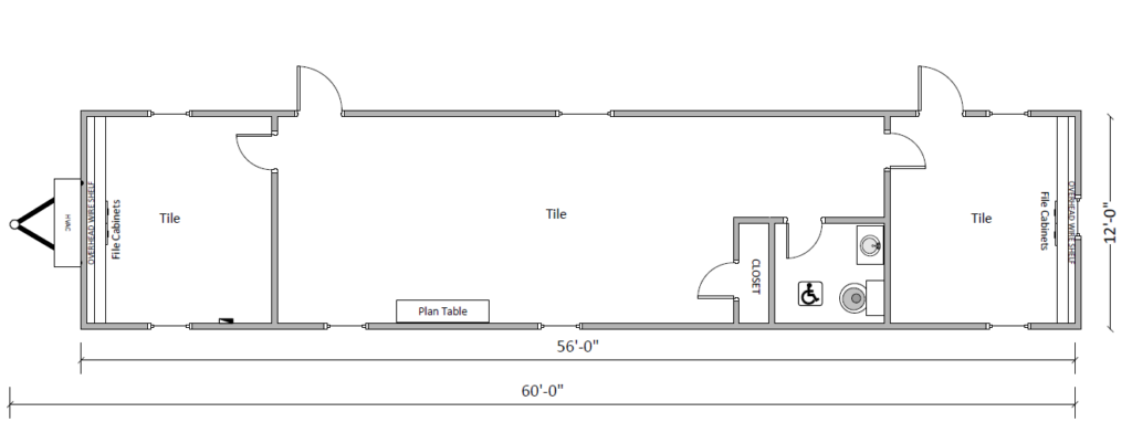 Mobile Office Floorplan