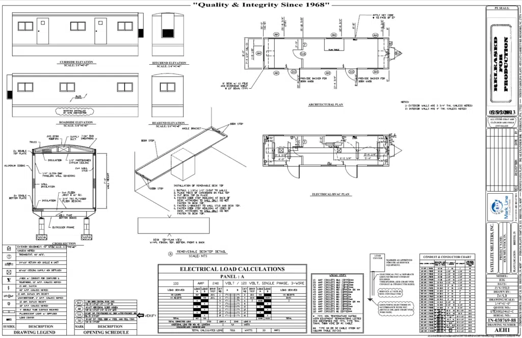 Mobile Office Floorplan