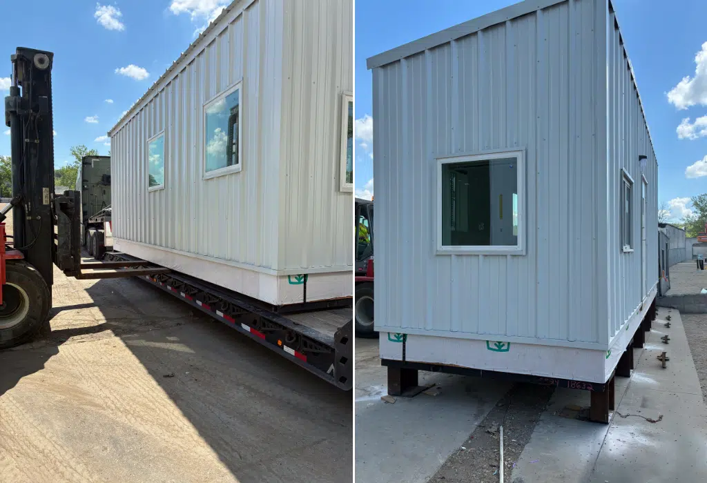 Custom Modular Office Building for Industrial Scale Operations