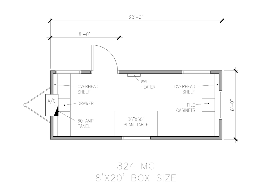 Mobile Office Floorplan
