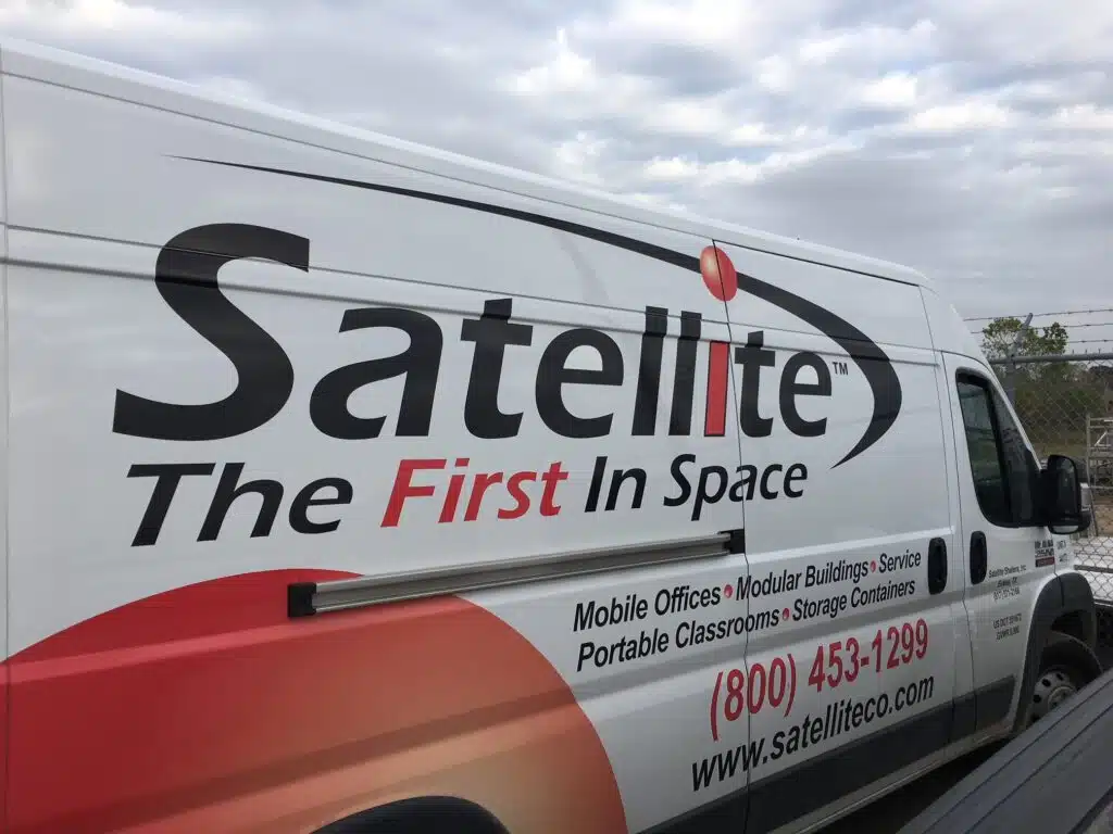 Satellite Shelters Service Van