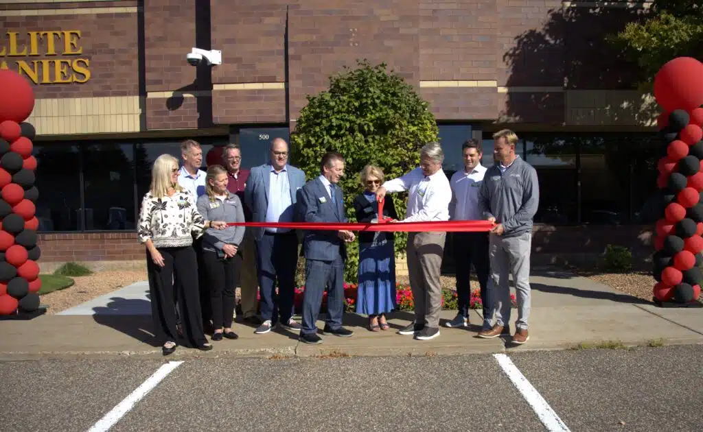 Satellite Companies Main Office Grand Opening - Plymouth-MN - Satellite Shelters