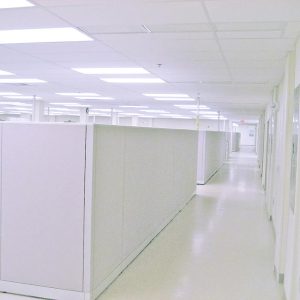 Nuclear Plant Interior Hallway
