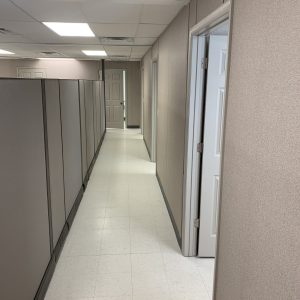 Interior Hallway at a Modular Office